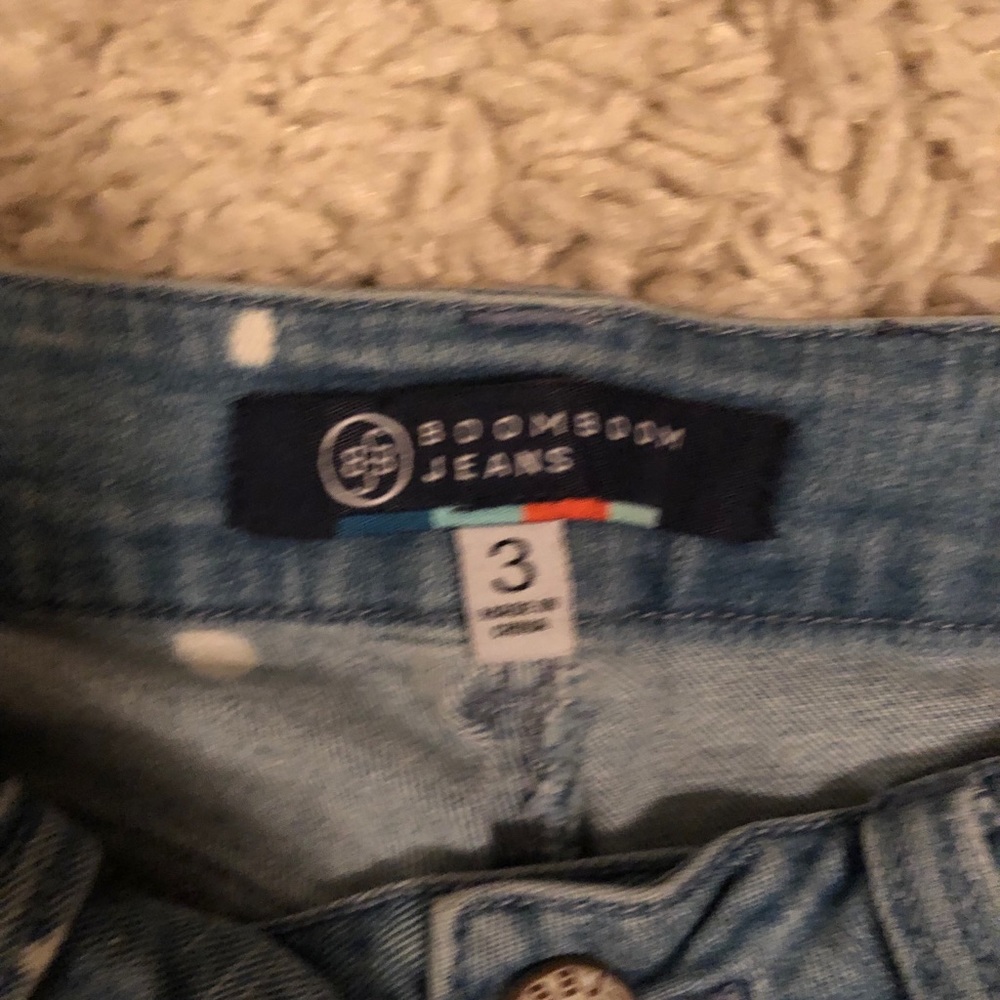 Bleached jeans